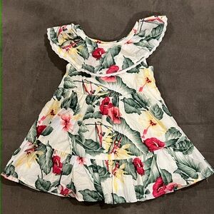 Janie and Jack 🌺 tropical Hawaiian dress